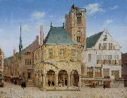 Pieter Jansz Saenredam, The old town hall of Amsterdam.